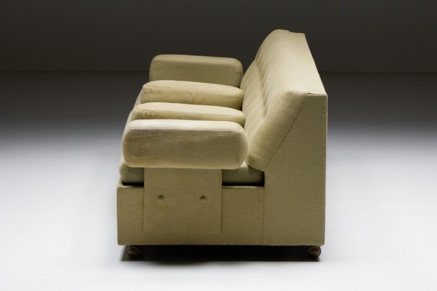 Seng Company - Sofa Daybed in Green Upholstery by Seng Company - 1930's