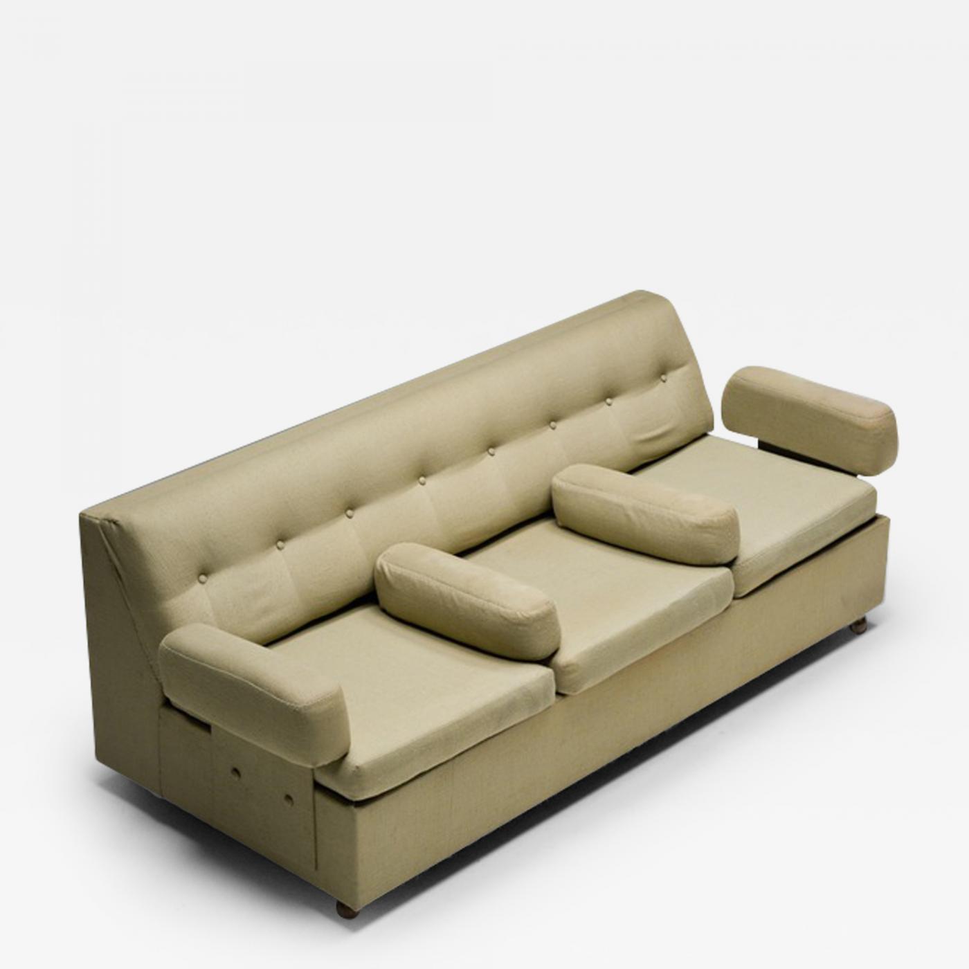 Seng Company - Sofa Daybed in Green Upholstery by Seng Company - 1930's