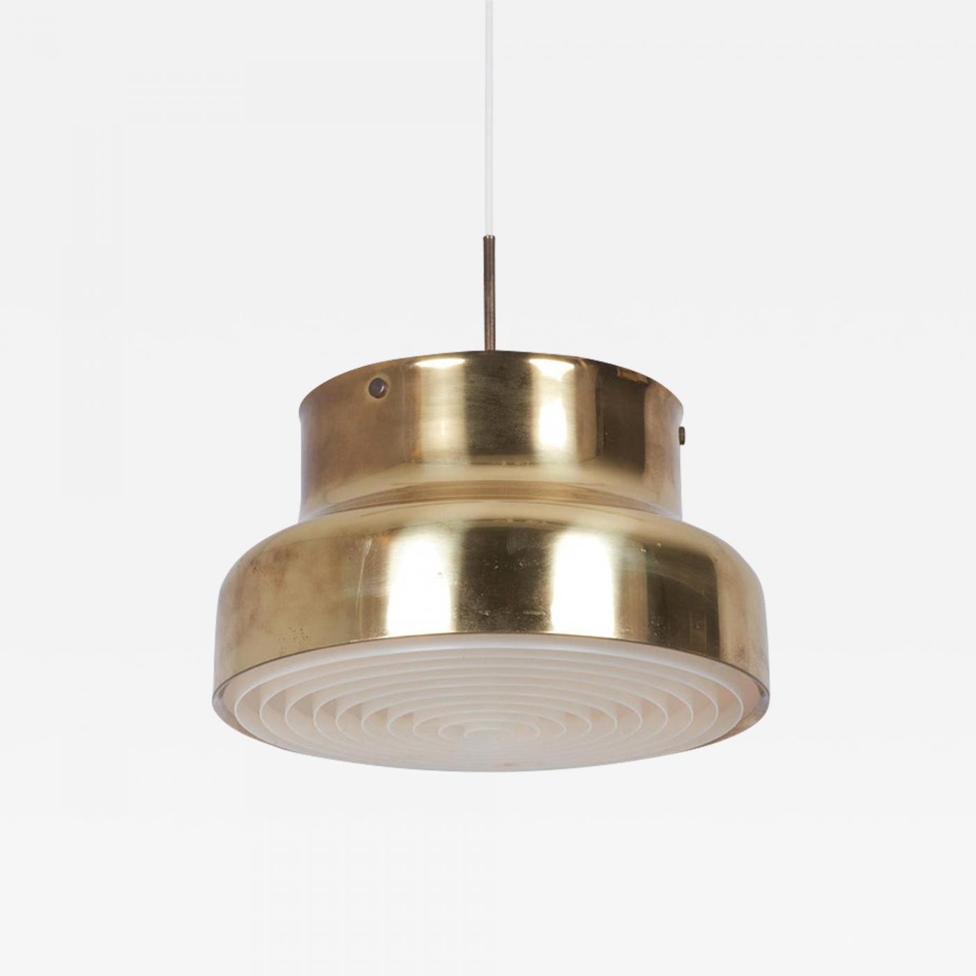 Anders Pehrson - Ceiling Lamp Bumling in Brass by Pehrson for Ateljé Lyktan