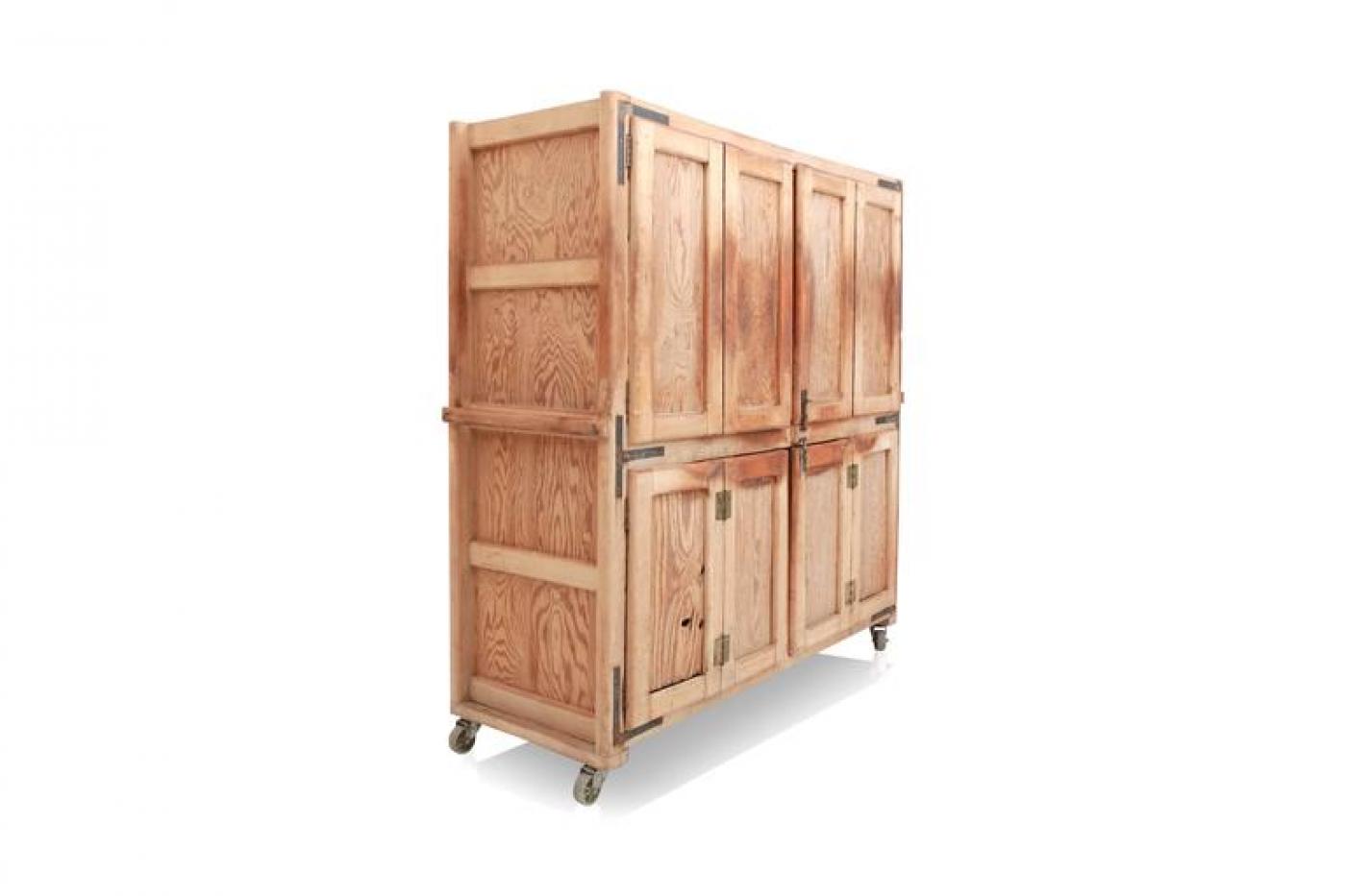 Antique Bread Rising Cupboard