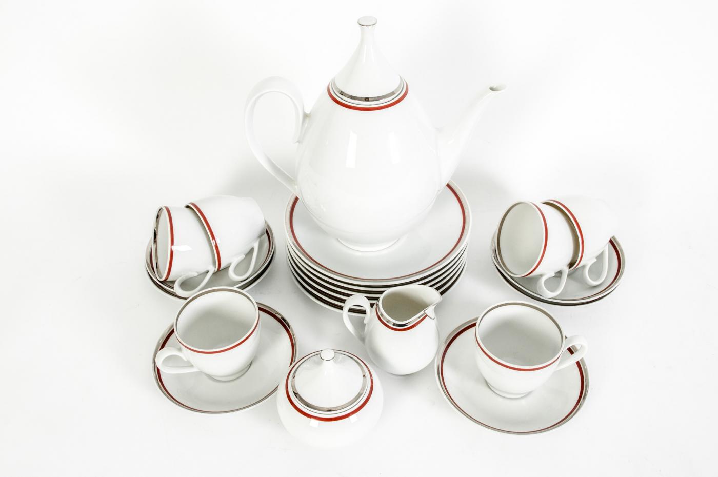 Art Deco German Porcelain Luncheon Set