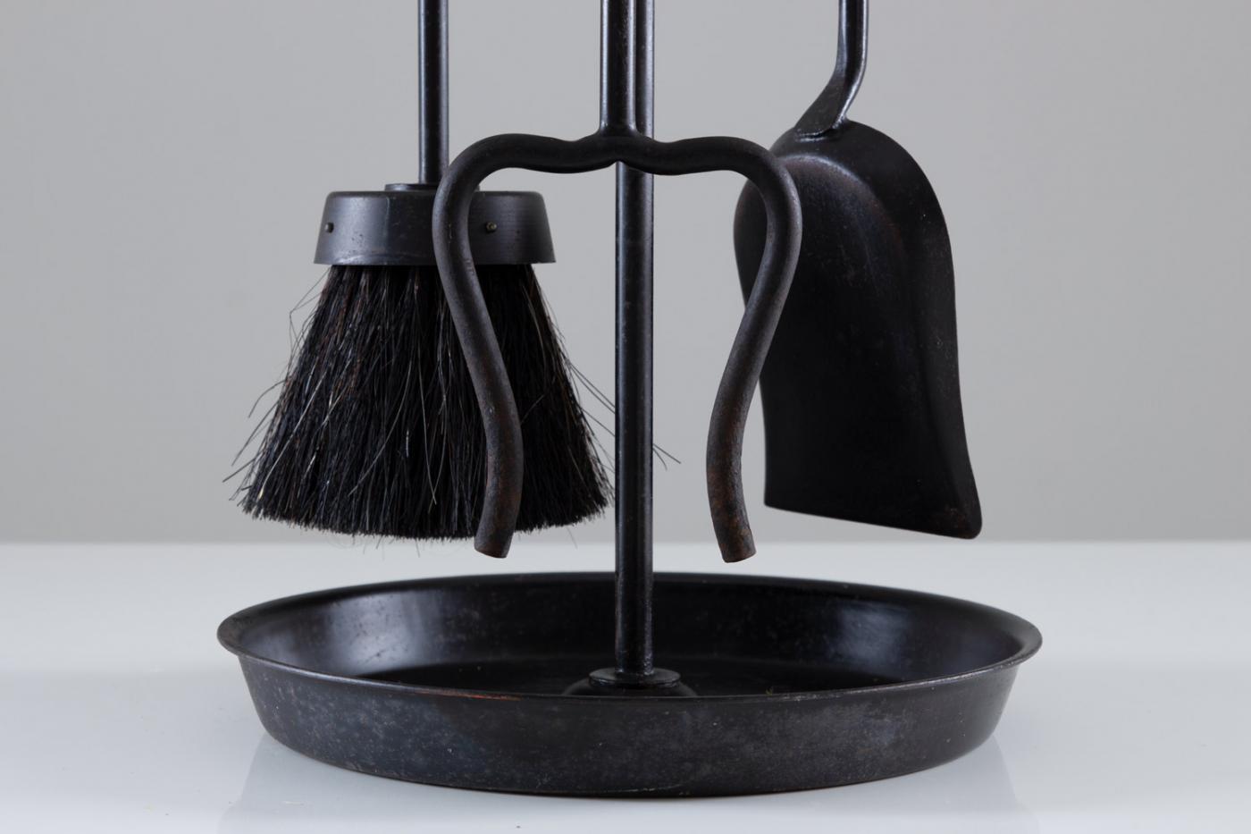 Gunnar Ander - Midcentury Scandinavian Fireplace Tools by Ystad Metall