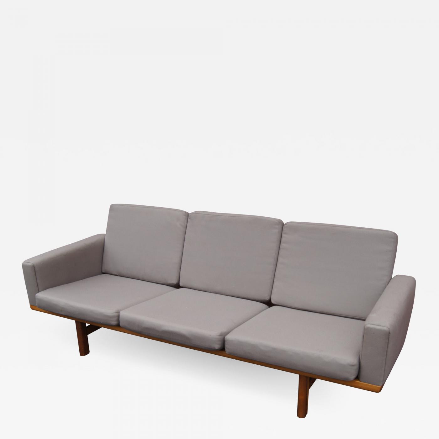 Hans Wegner Three-Seat Sofa, Model by Hans Wegner GETAMA