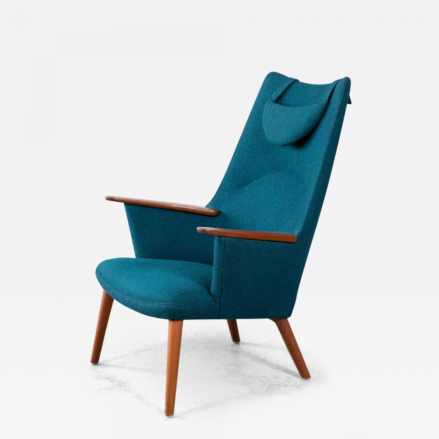 Hans Wegner - Mama Bear Lounge Chair for A.P. Stolen Original Scandinavian Wool
