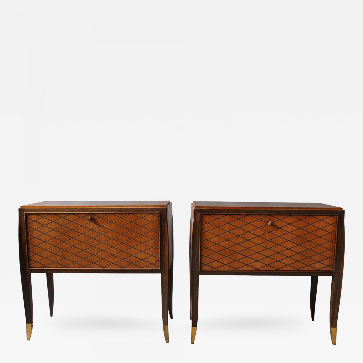 Jean Pascaud - A Pair Fine French Art Cabinets or Commodes by Jean Pascaud