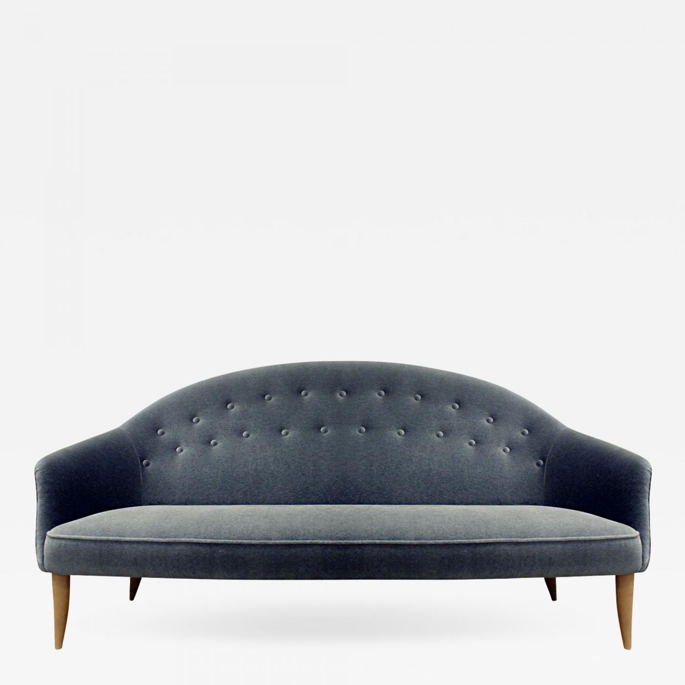 Productie oven Opnieuw schieten Kerstin Hörlin-Holmquist - Kerstin Horlin-Holmquist "Paradise Sofa" in Mohair 1960s Productie oven Opnieuw schieten Kerstin Hörlin-Holmquist - Kerstin Horlin-Holmquist "Paradise Sofa" in Mohair 1960s