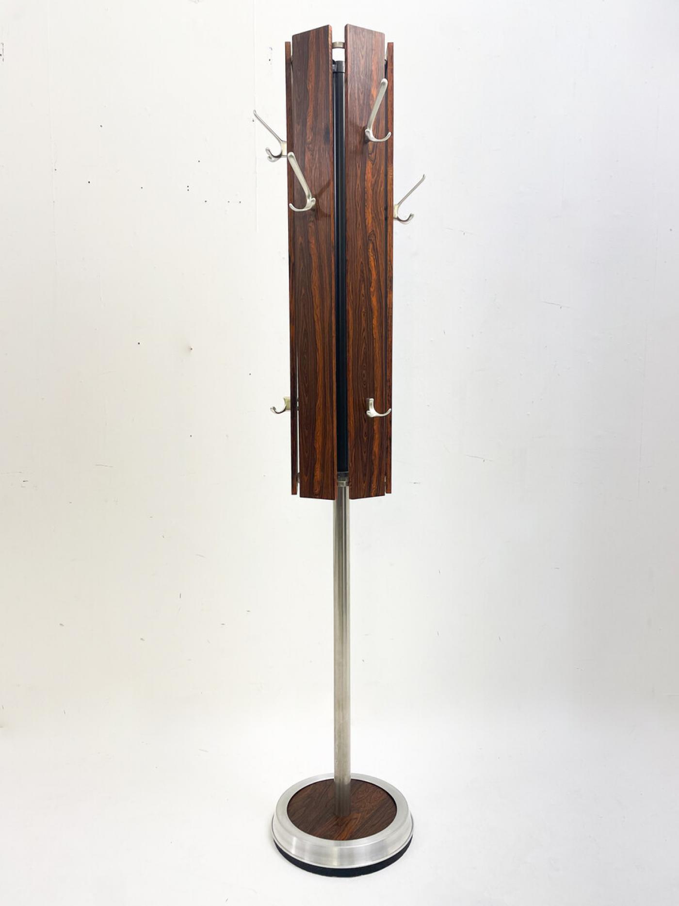 Mid Century Modern Italian Standing Coat Rack