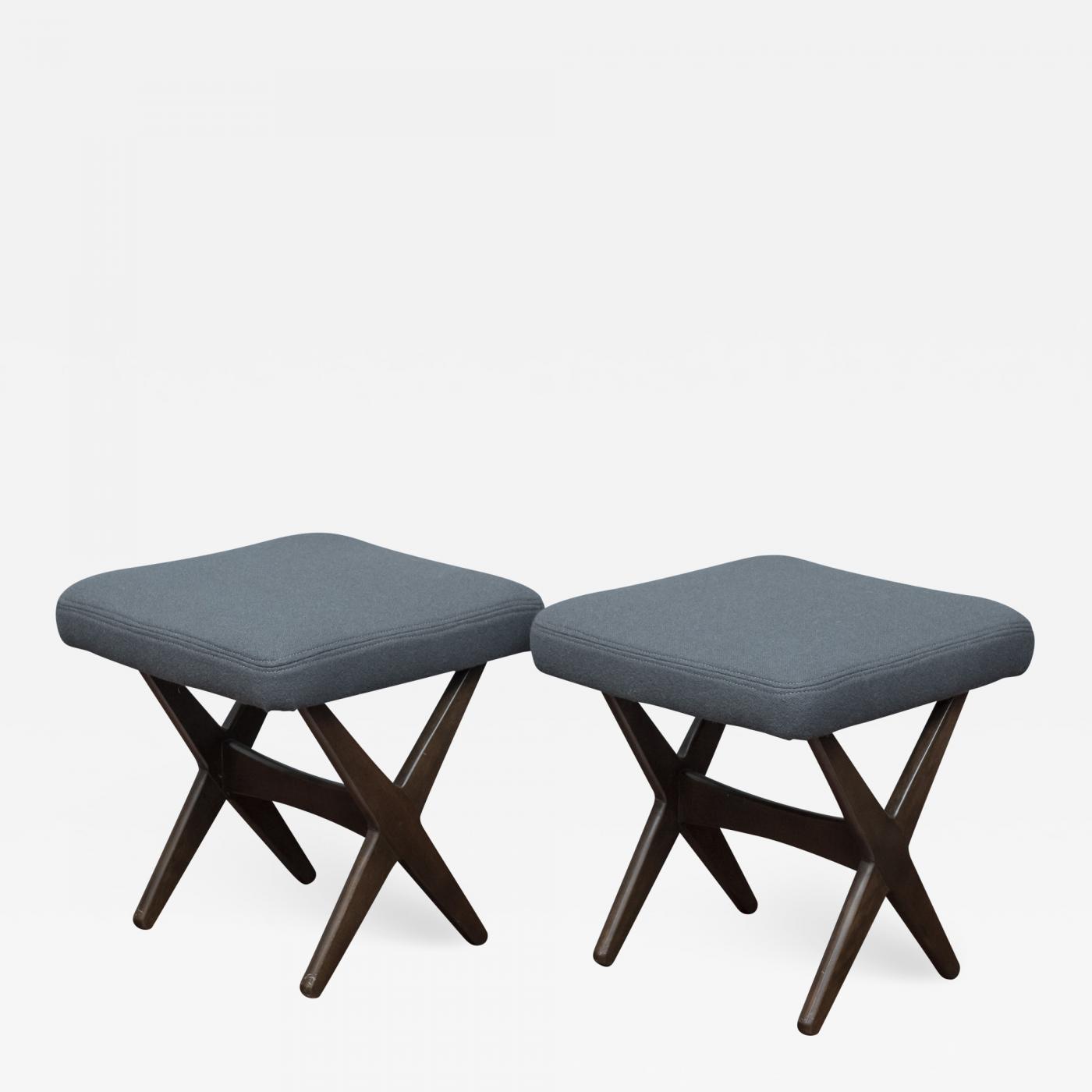 Mid Century Modern Ottoman