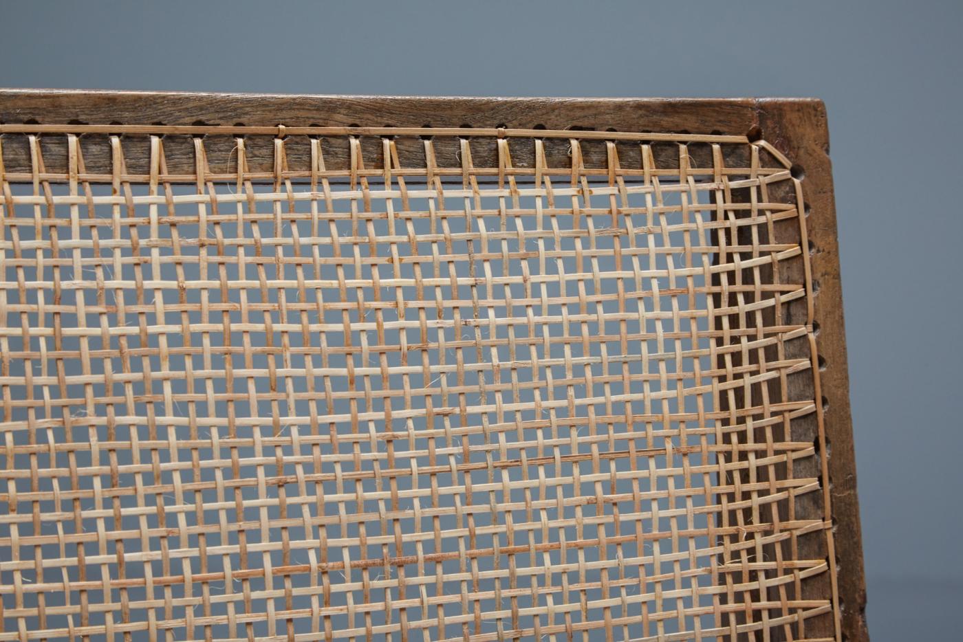 Pierre Jeanneret Pierre Jeanneret Dining Cane Chairs 1950