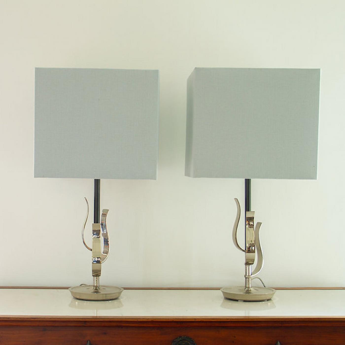 Rembrandt Lamp Company Pair of Rembrandt designed Lamps, 1950s