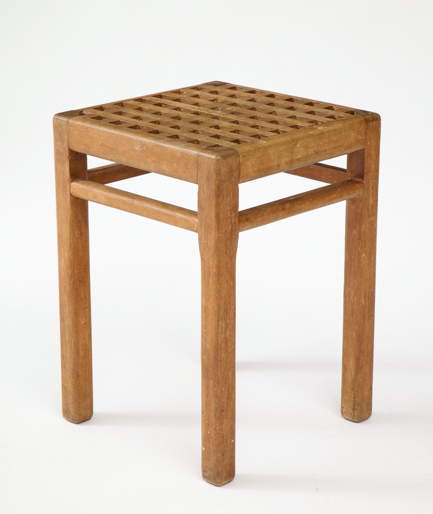 René Gabriel - René Gabriel Table/Stool, France, c. 1940
