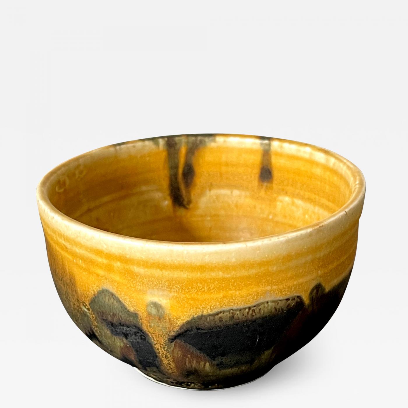 Toshiko Takaezu - Glazed Ceramic Tea Bowl by Toshiko Takaezu