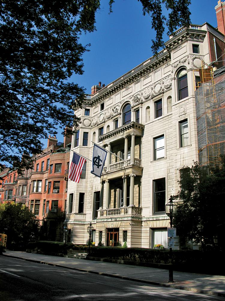 The Algonquin Club at the Harvard Club of Boston at the Harvard