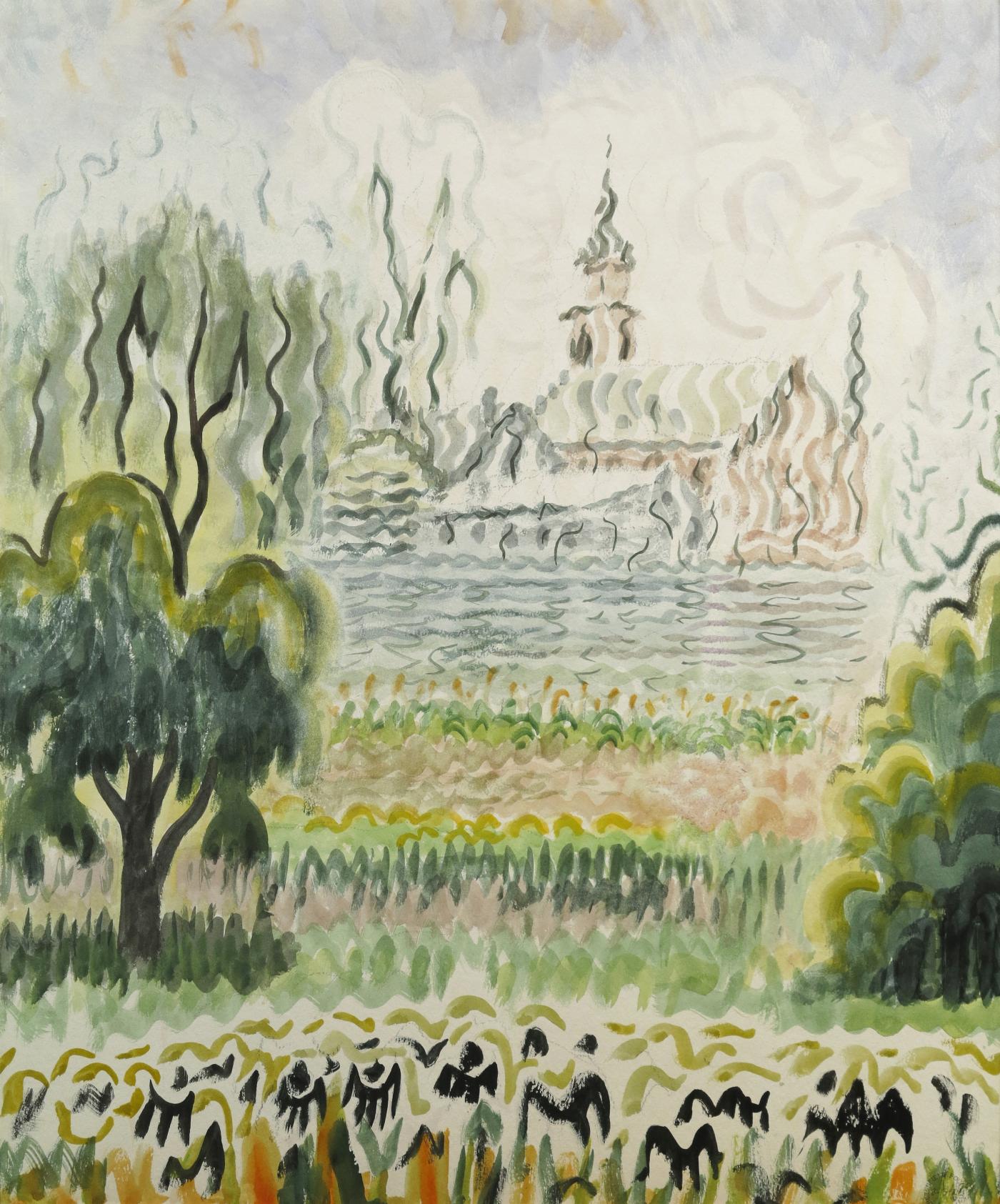 Charles Burchfield’s Wallpaper Designs To Go On View At The Arkell