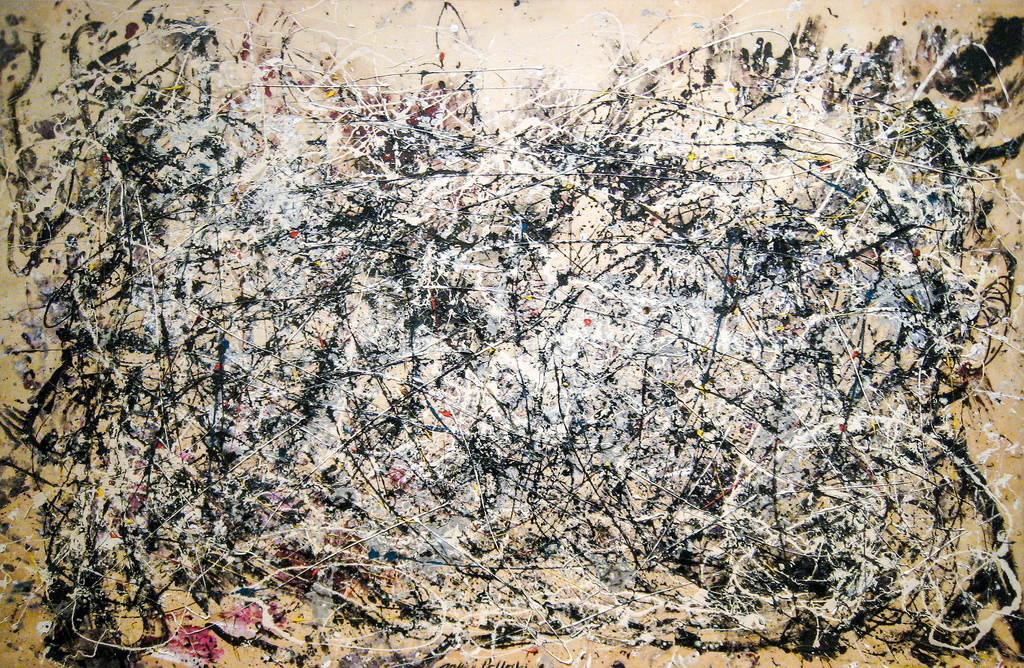 Jackson Pollock, Number 1A, 1948. Courtesy of Flickr.