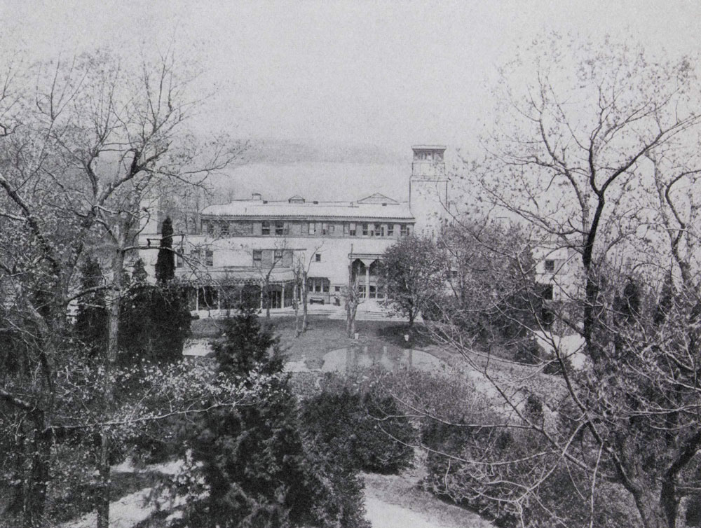 The remains of Louis C. Tiffany's home — Laurelton Hall